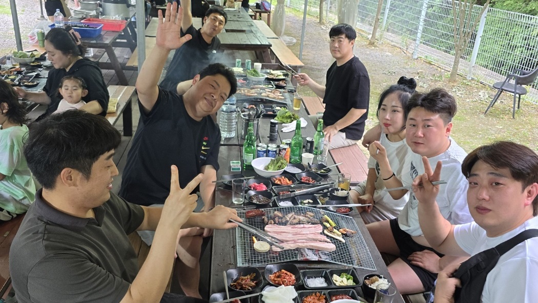 단체 바비큐 파티 - 최대 80명 수용